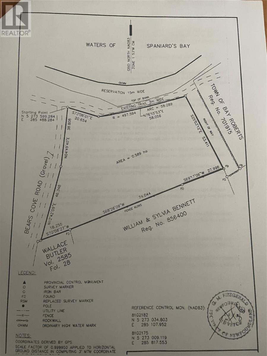 26 Bears Cove Road, Bay Roberts, Newfoundland And Labrador