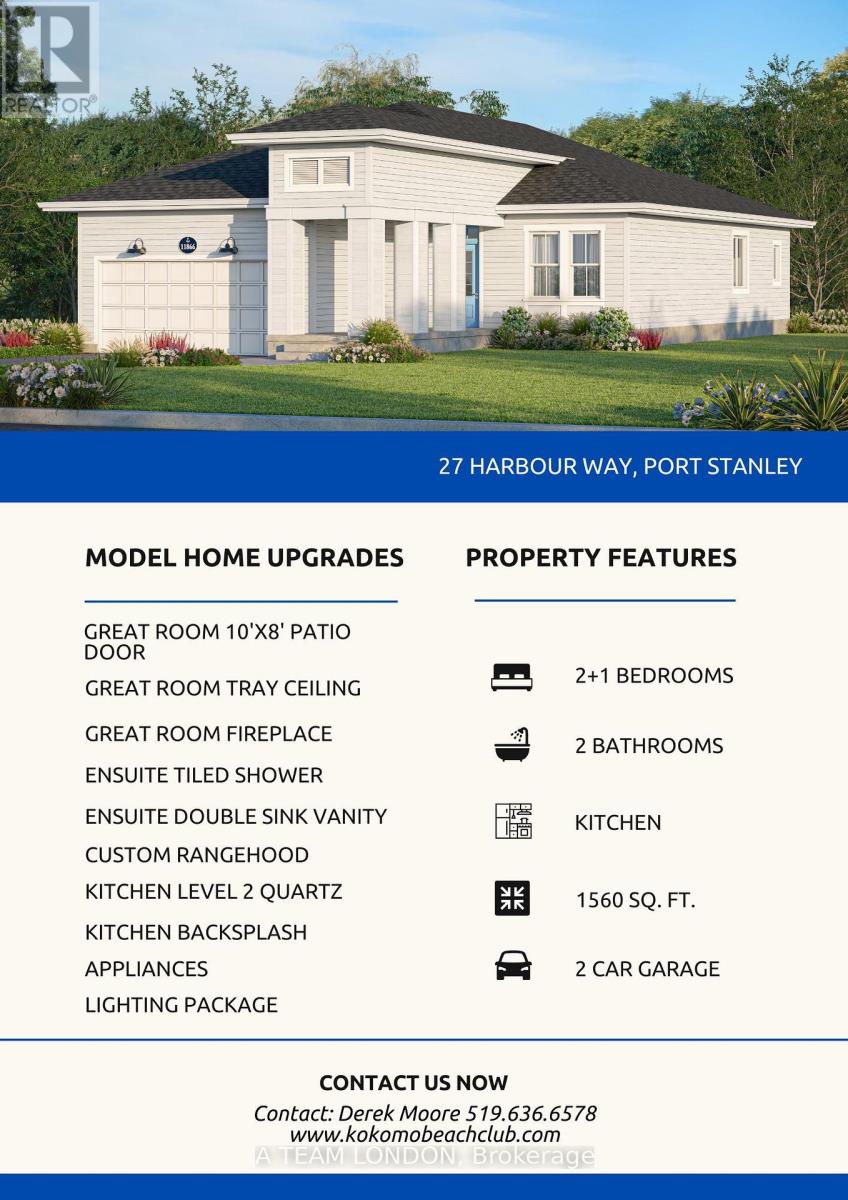 27 Harbour Way, Central Elgin, Ontario