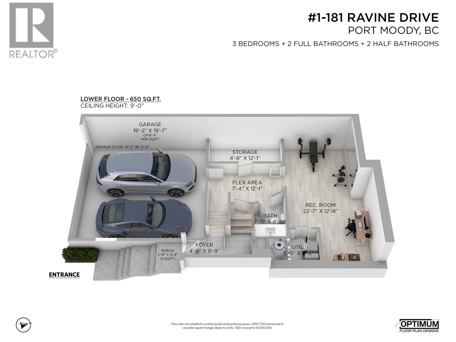 1 181 Ravine Drive, Port Moody, British Columbia