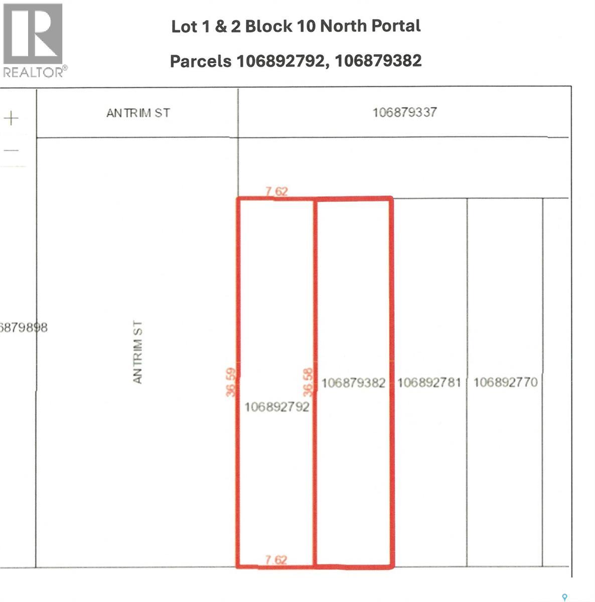 Lot 1 And 2 Blk 10 North Portal, North Portal, Saskatchewan