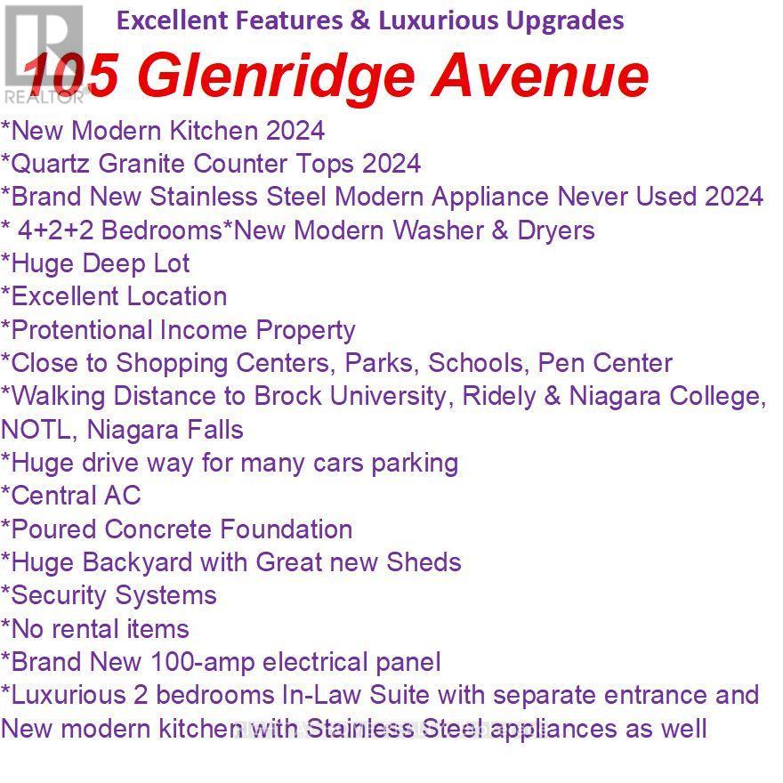 105 Glenridge Avenue, St. Catharines (old Glenridge), Ontario