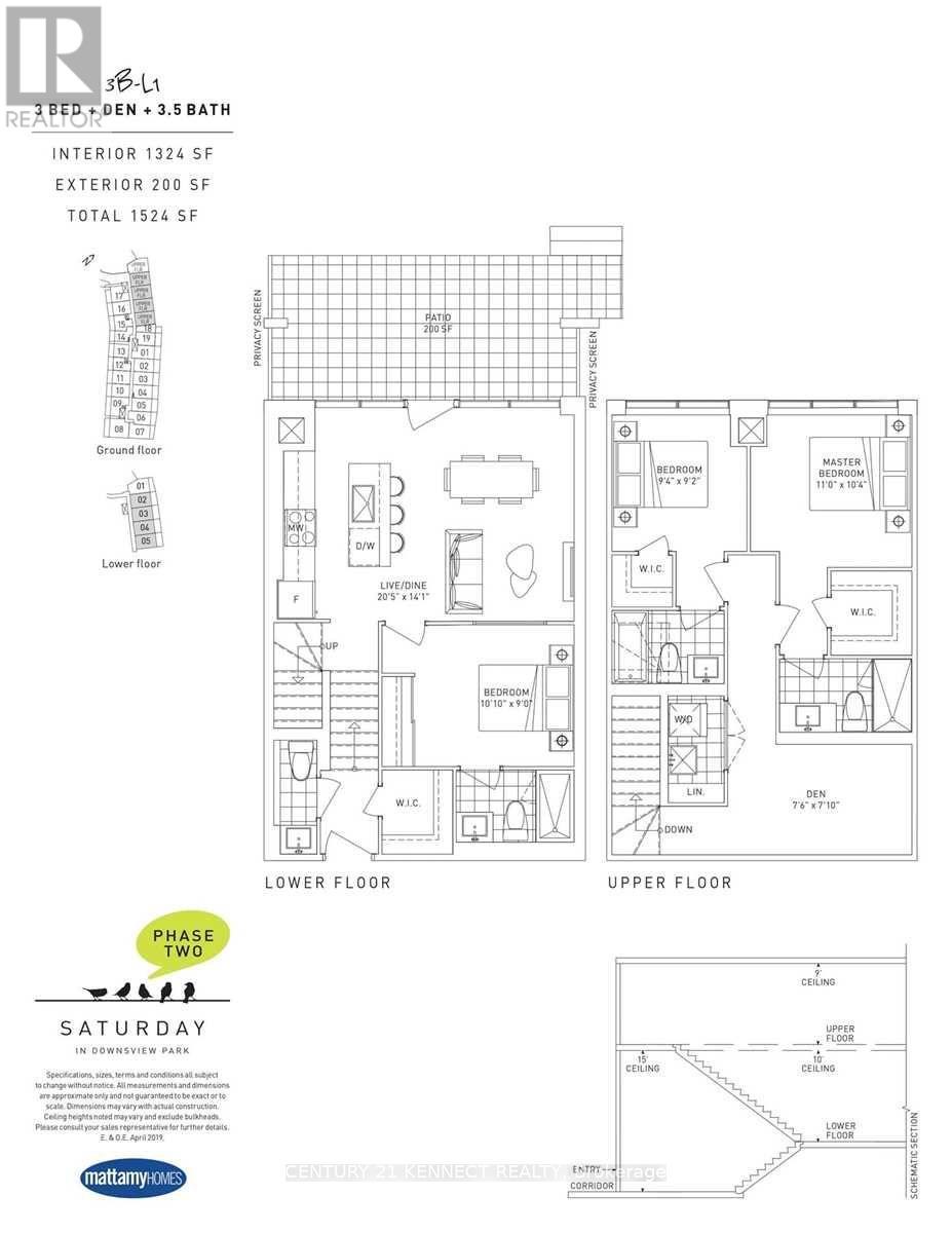 Th 3 - 60 George Butchart Drive, Toronto (downsview-roding-cfb), Ontario