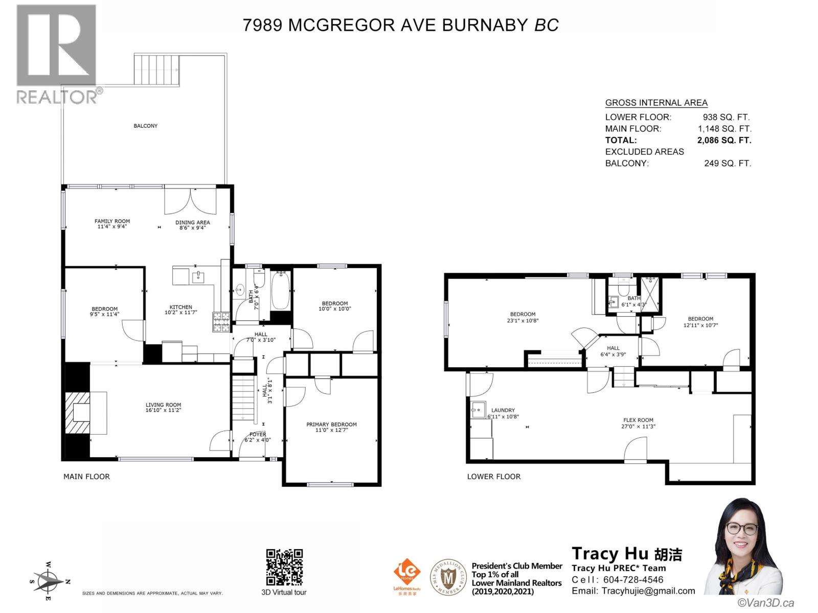 7989 Mcgregor Avenue, Burnaby, British Columbia