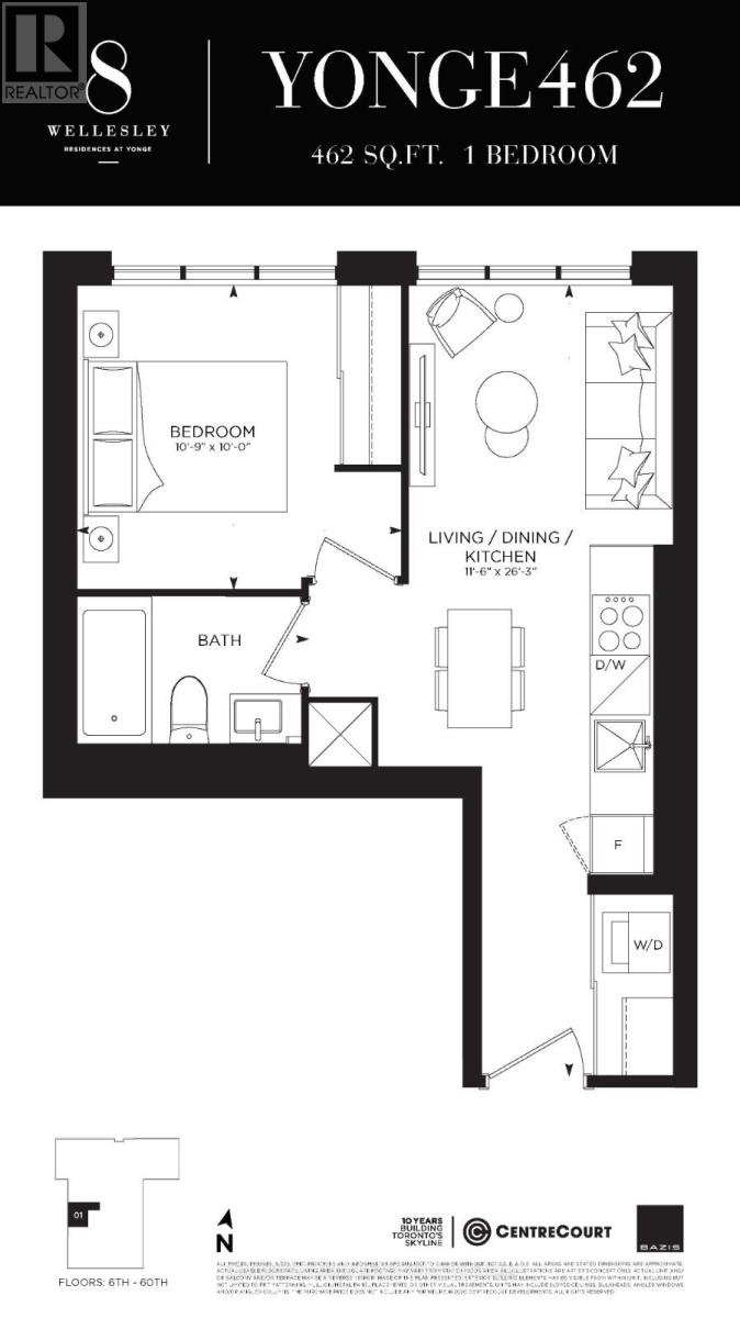 2501 - 8 Wellesley Street W, Toronto (bay Street Corridor), Ontario