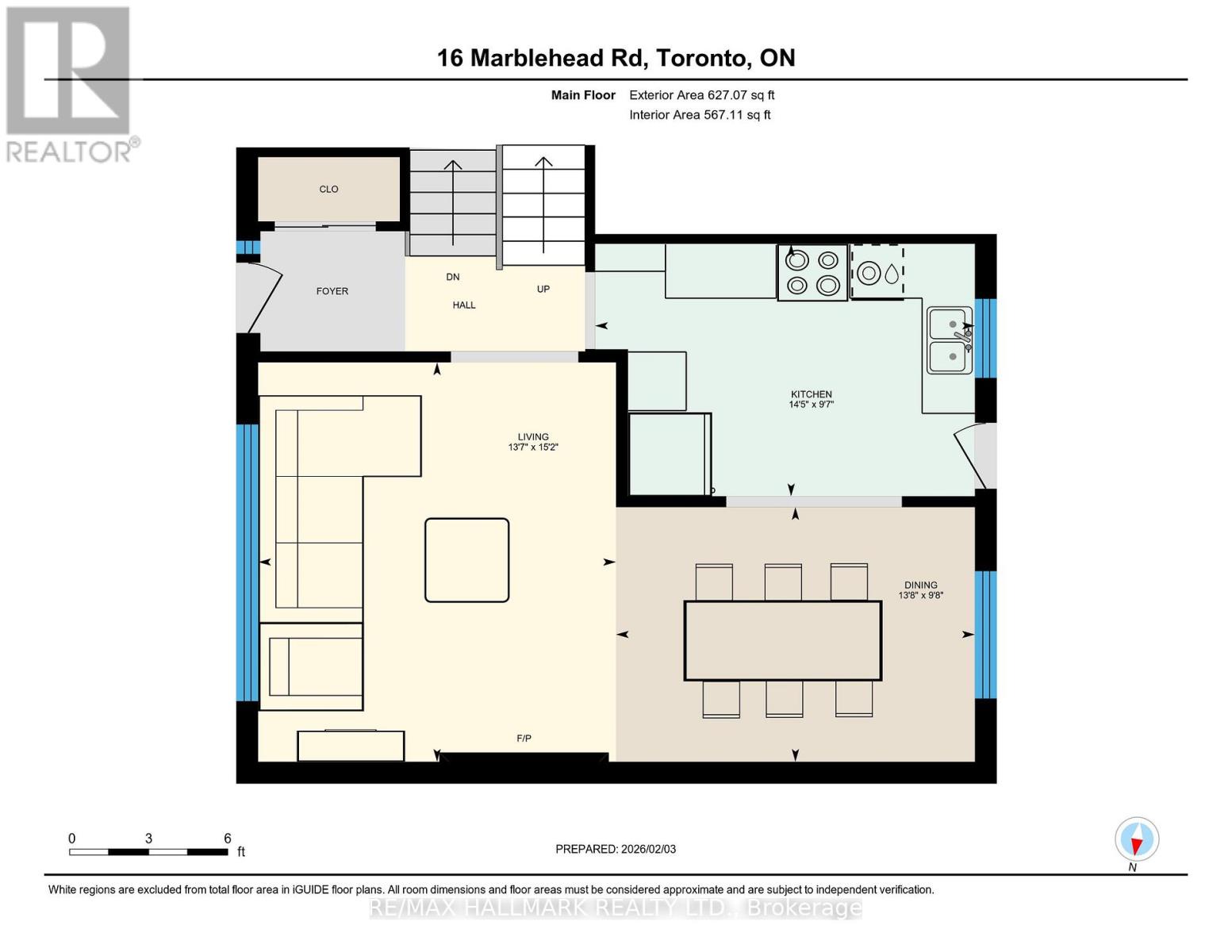 16 Marblehead Road, Toronto (kingsview Village-the Westway), Ontario