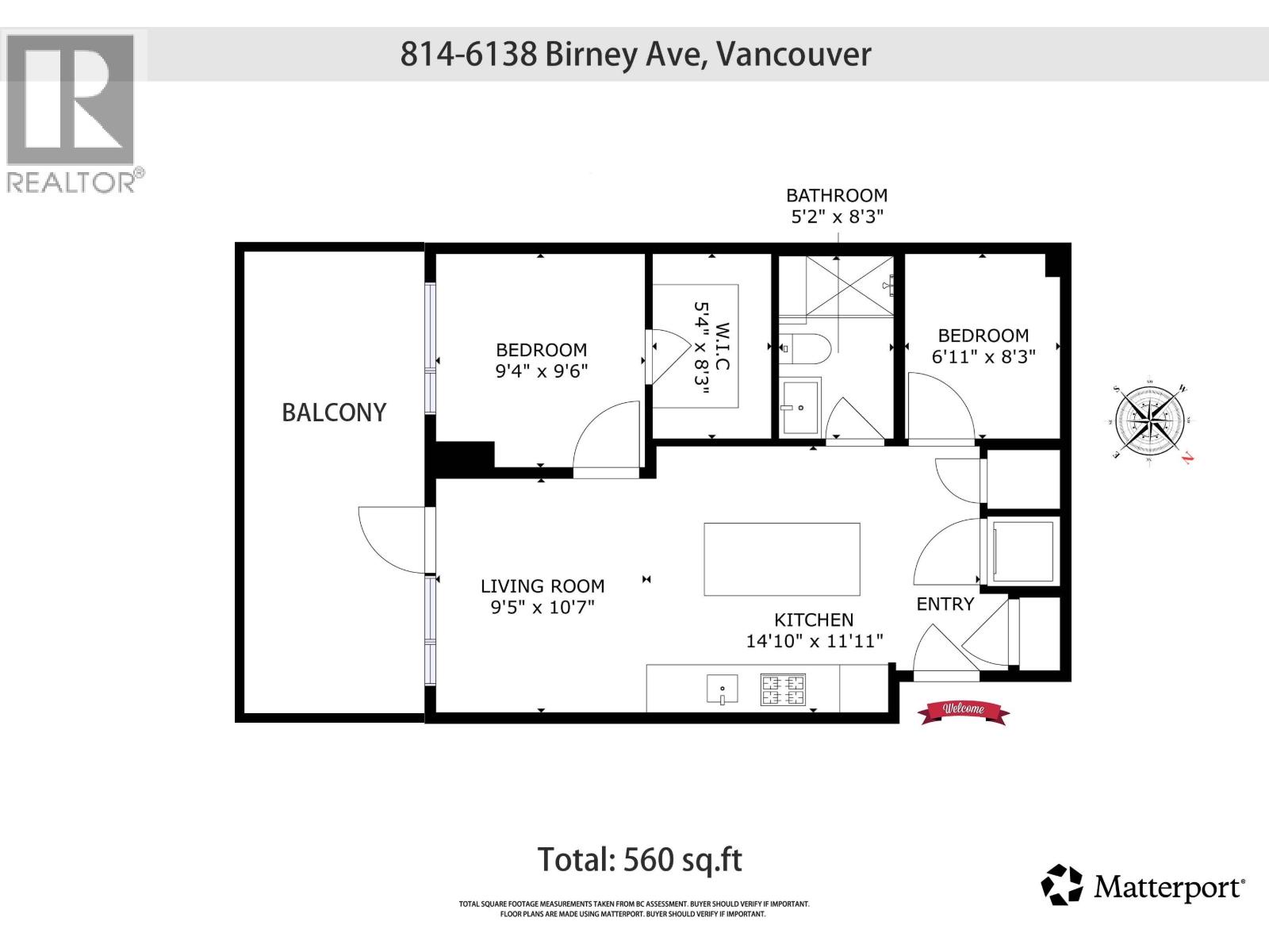 814 6138 Birney Avenue, Vancouver, British Columbia