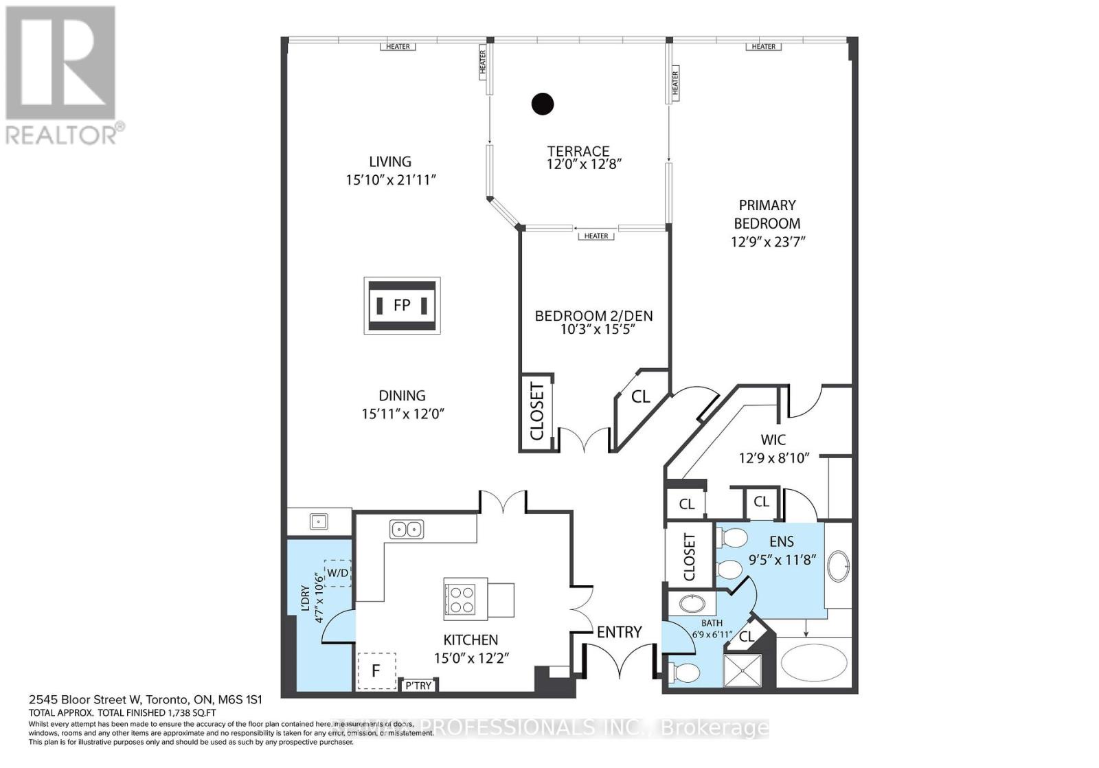 404 - 2545 Bloor Street W, Toronto (high Park-swansea), Ontario