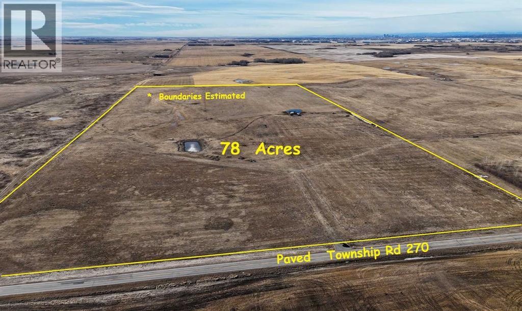78 Acres Township Road 270, Rural Rocky View County, Alberta