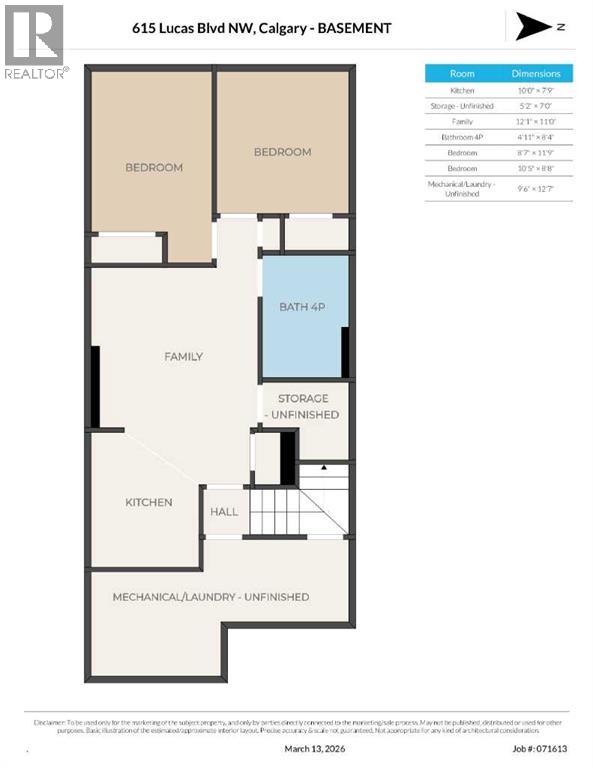 615 Lucas Boulevard Nw, Calgary, Alberta