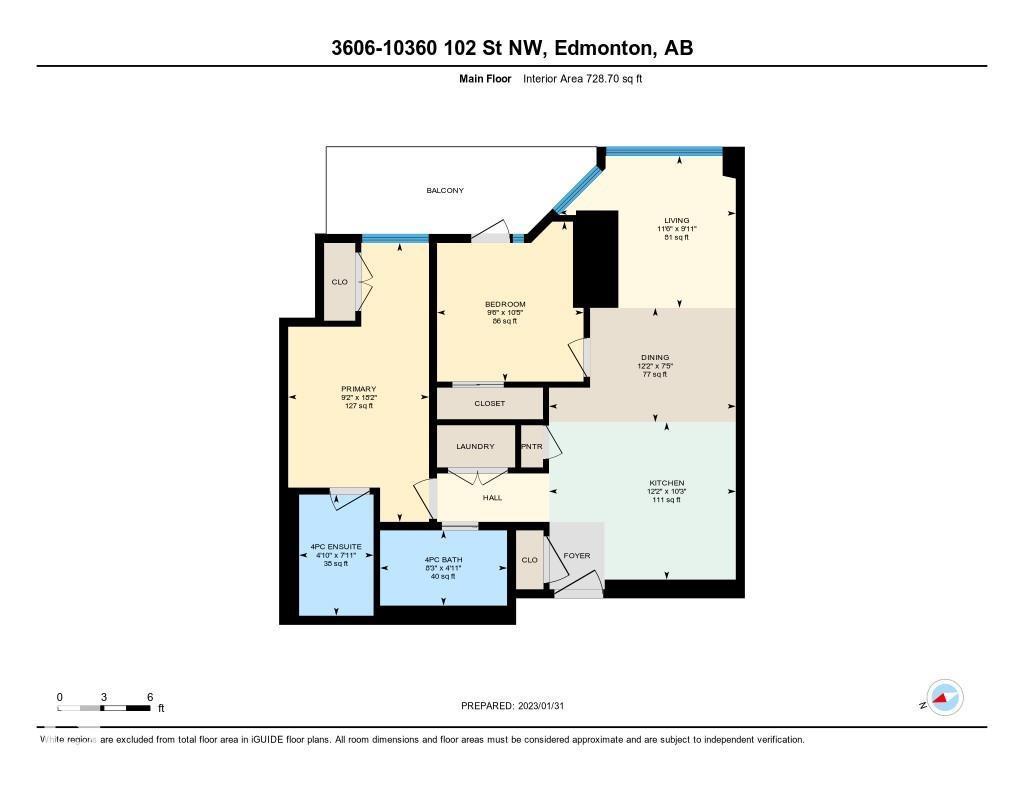 #3606 10360 102 St Nw, Edmonton, Alberta