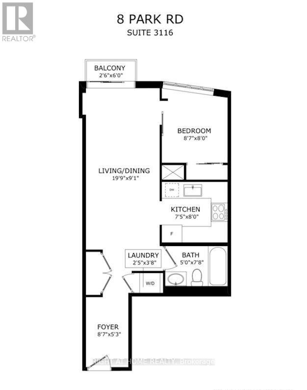 3116 - 8 Park Road, Toronto (annex), Ontario