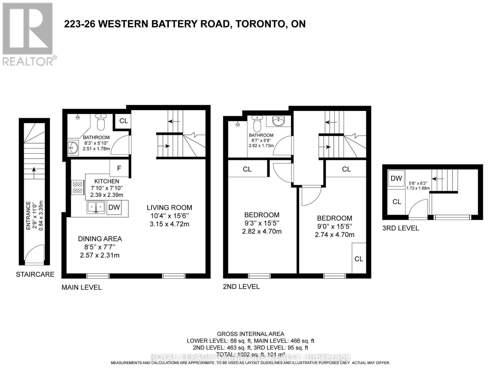 223 - 26 Western Battery Road, Toronto (niagara), Ontario
