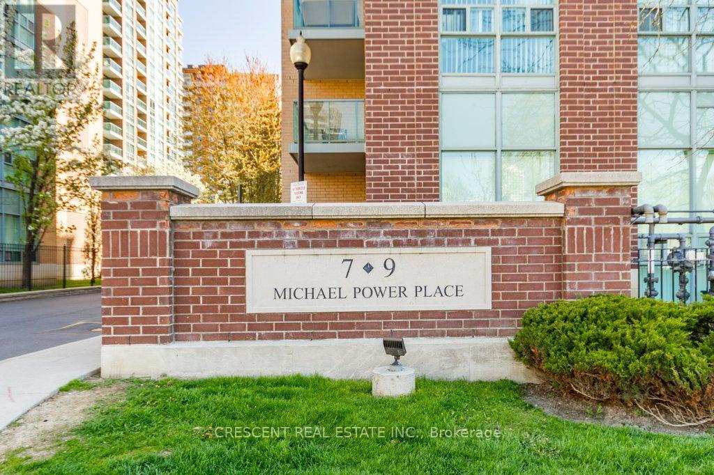 1106 - 9 Michael Power Place, Toronto (islington-city Centre West), Ontario