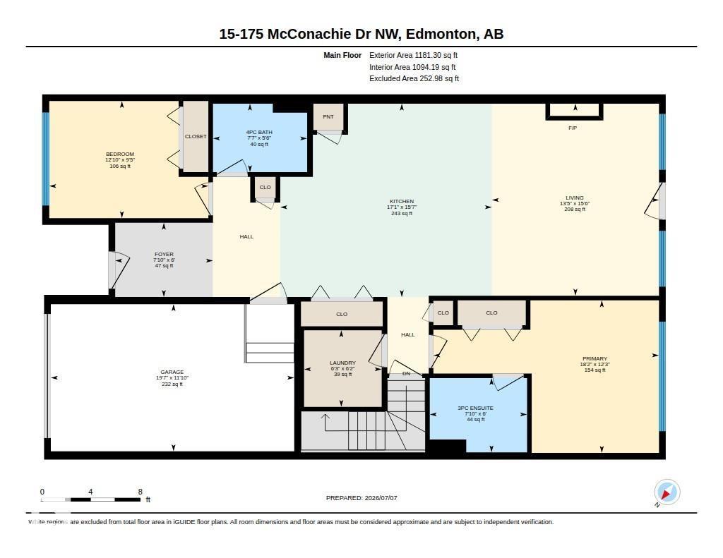 #15 175 Mcconachie Dr Nw, Edmonton, Alberta