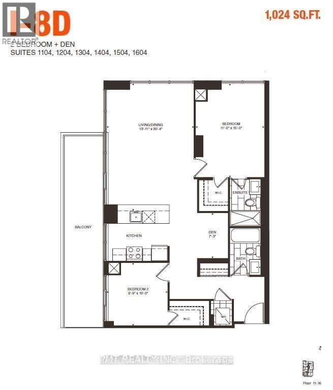 1304 - 1604 Eglinton Avenue W, Toronto (oakwood Village), Ontario