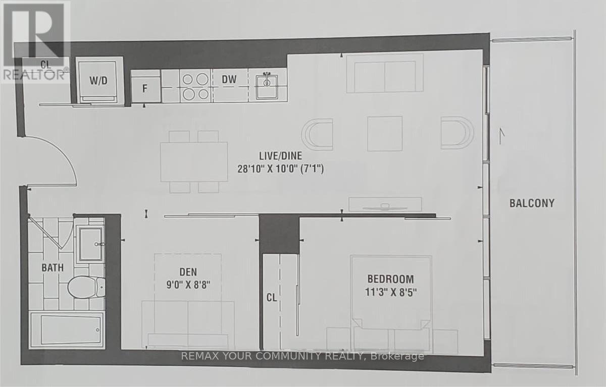 408 - 15 Queens Quay E, Toronto (waterfront Communities), Ontario